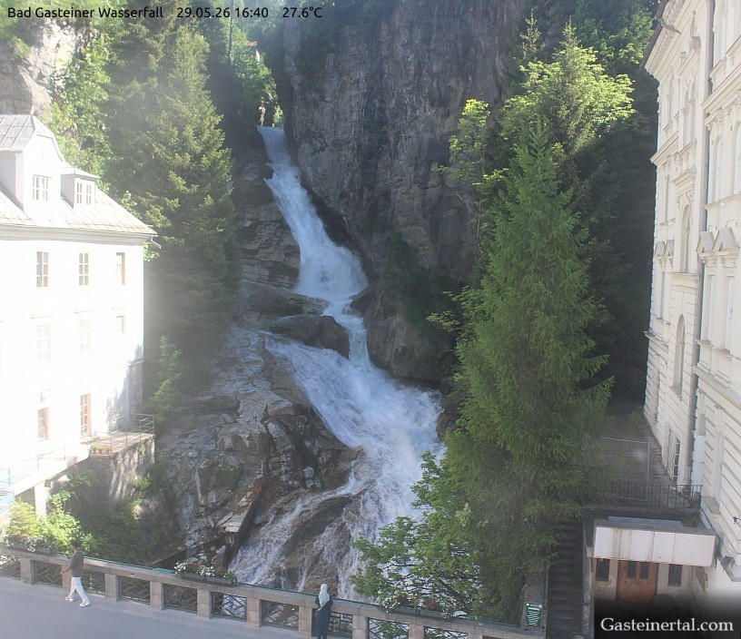 Archiv Foto Webcam Wasserfall in Bad Gastein