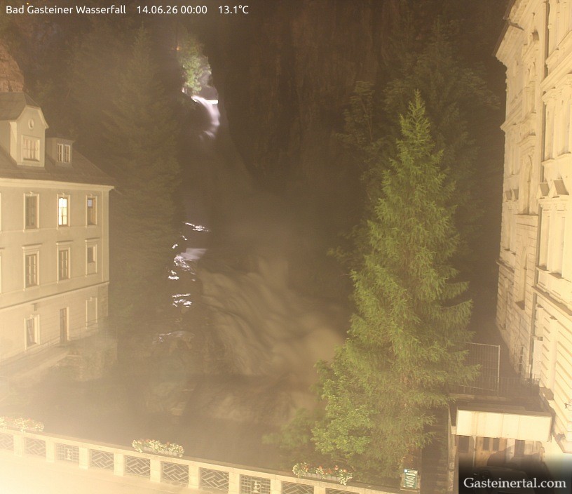 Archiv Foto Webcam Wasserfall in Bad Gastein