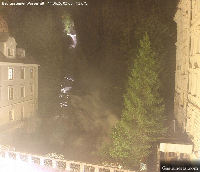 Archiv Foto Webcam Wasserfall in Bad Gastein