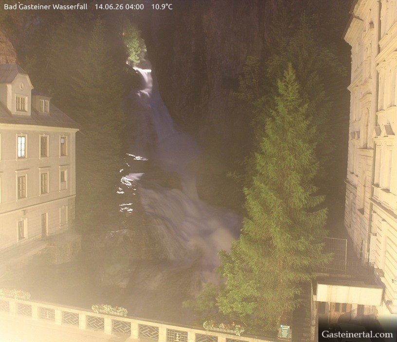 Archiv Foto Webcam Wasserfall in Bad Gastein