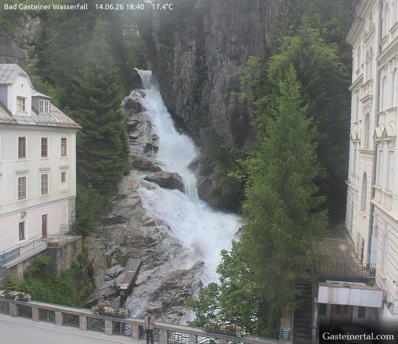 Archiv Foto Webcam Wasserfall in Bad Gastein
