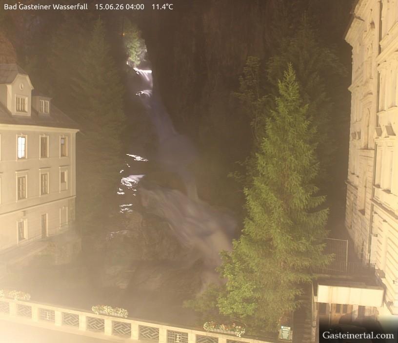 Archiv Foto Webcam Wasserfall in Bad Gastein