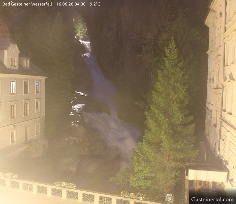 Archiv Foto Webcam Wasserfall in Bad Gastein