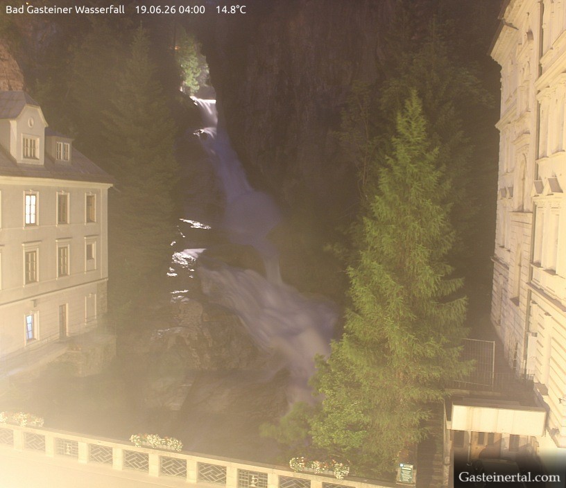 Archiv Foto Webcam Wasserfall in Bad Gastein