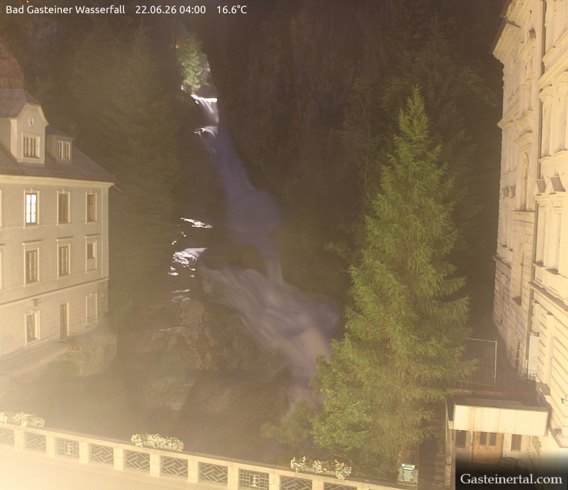 Archiv Foto Webcam Wasserfall in Bad Gastein