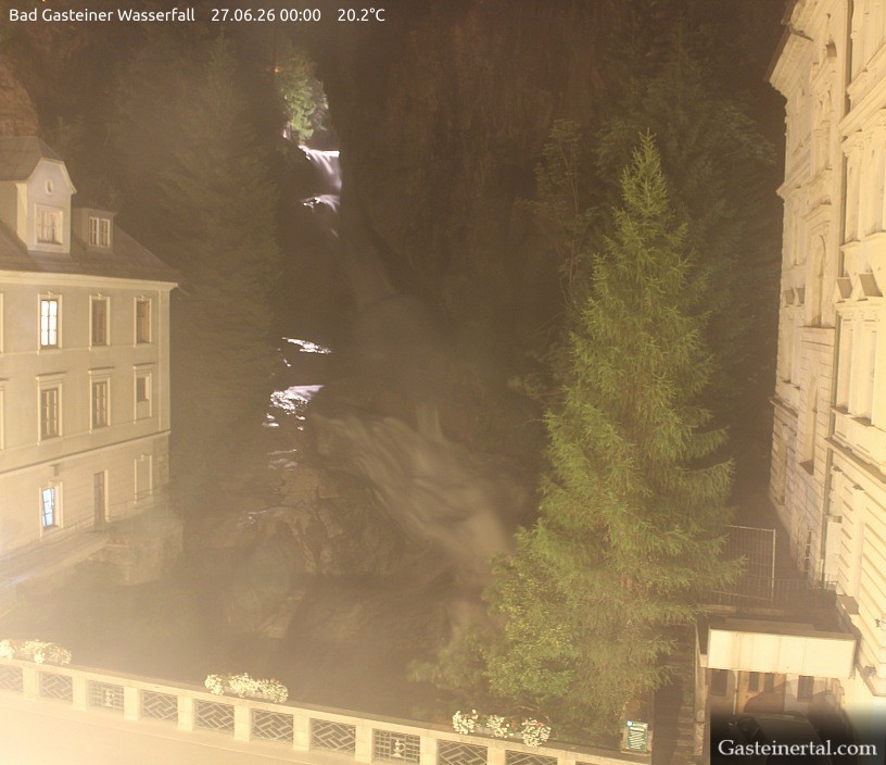 Archiv Foto Webcam Wasserfall in Bad Gastein