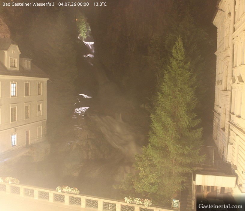 Archiv Foto Webcam Wasserfall in Bad Gastein