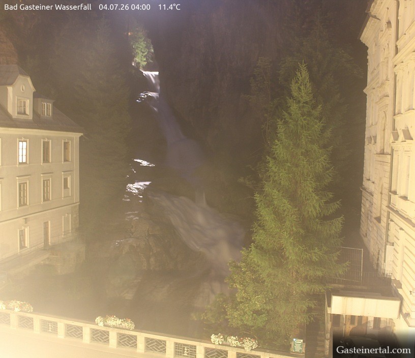 Archiv Foto Webcam Wasserfall in Bad Gastein
