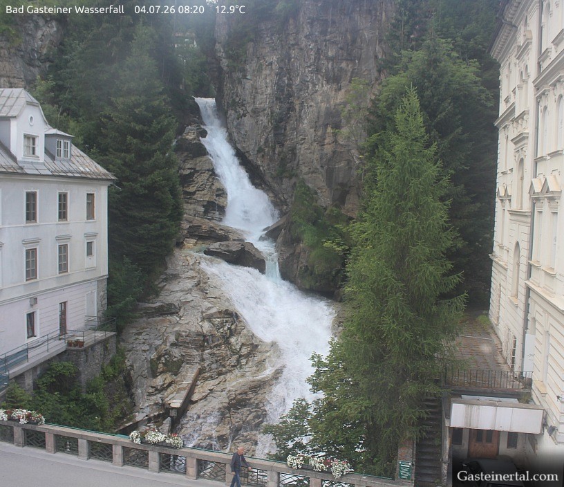 Archiv Foto Webcam Wasserfall in Bad Gastein