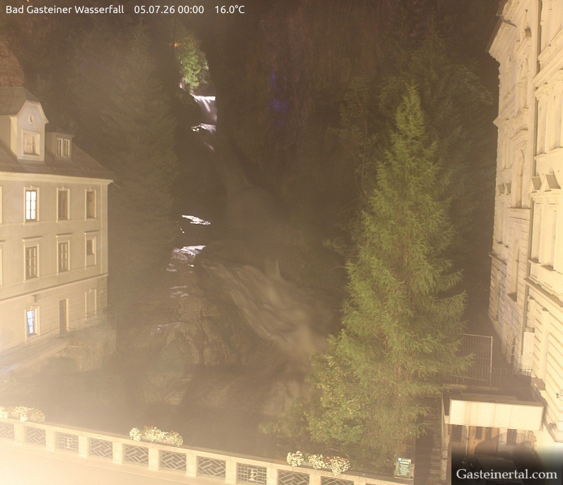 Archiv Foto Webcam Wasserfall in Bad Gastein