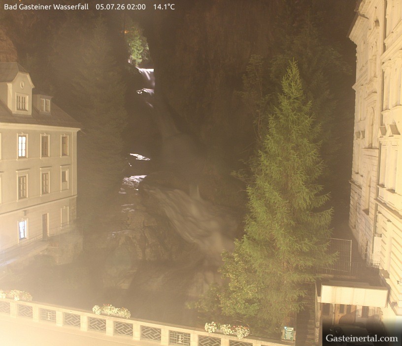 Archiv Foto Webcam Wasserfall in Bad Gastein