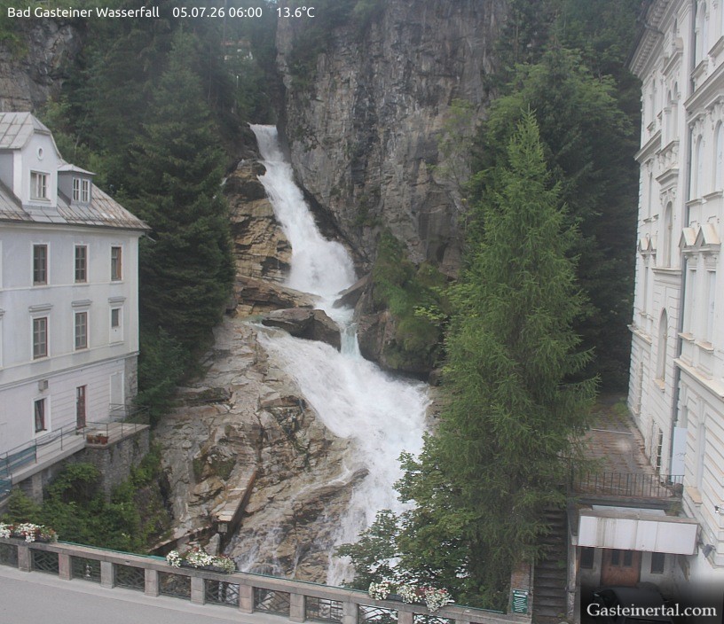 Archiv Foto Webcam Wasserfall in Bad Gastein