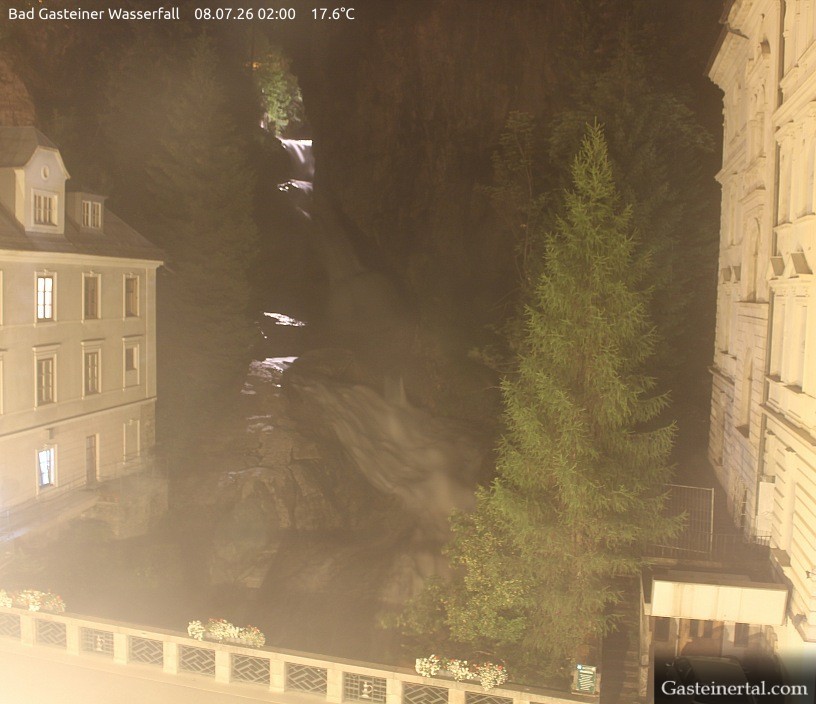 Archiv Foto Webcam Wasserfall in Bad Gastein