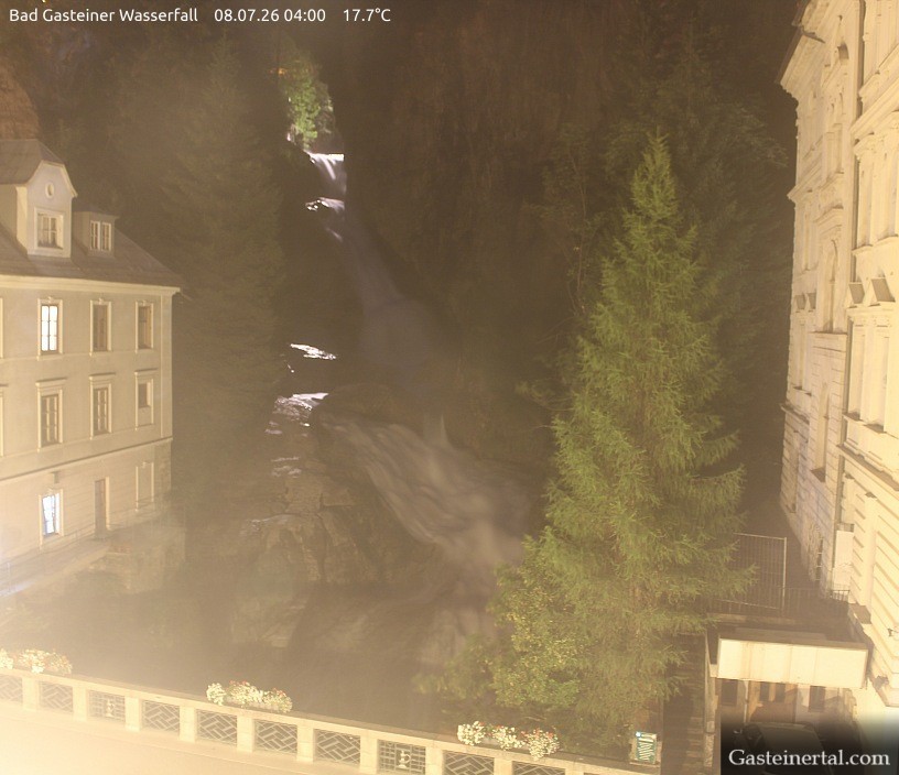 Archiv Foto Webcam Wasserfall in Bad Gastein
