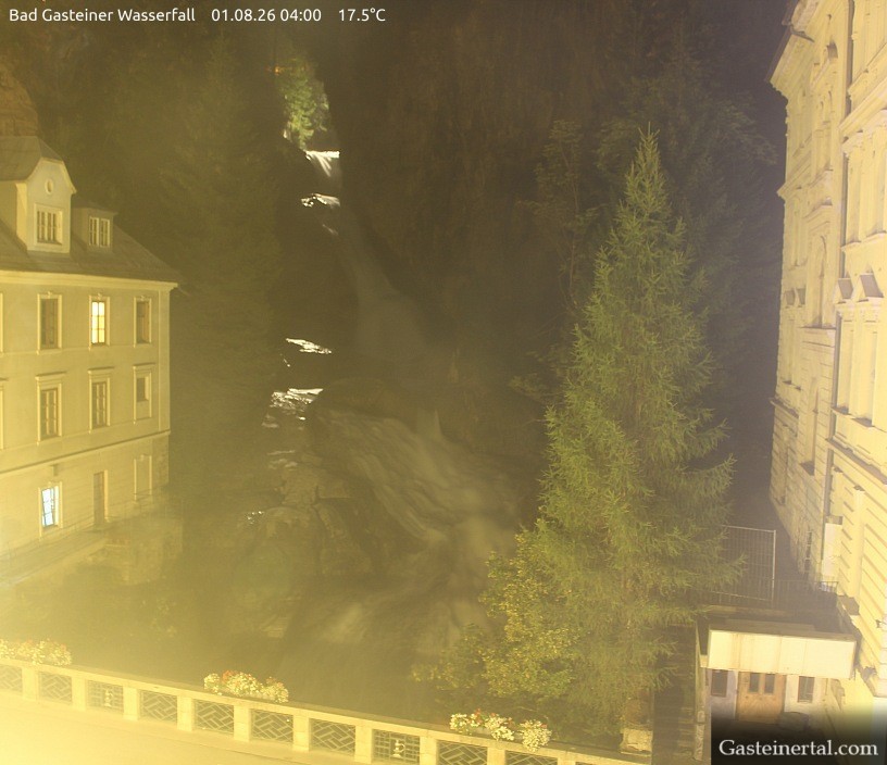 Archiv Foto Webcam Wasserfall in Bad Gastein
