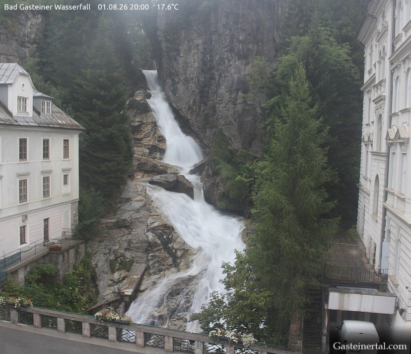 Archiv Foto Webcam Wasserfall in Bad Gastein