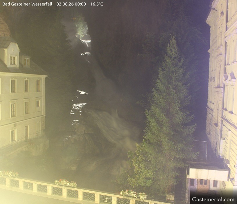 Archiv Foto Webcam Wasserfall in Bad Gastein