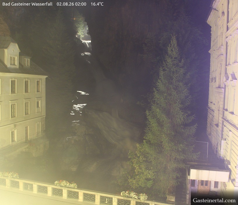 Archiv Foto Webcam Wasserfall in Bad Gastein
