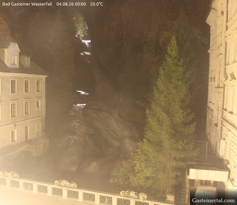 Archiv Foto Webcam Wasserfall in Bad Gastein