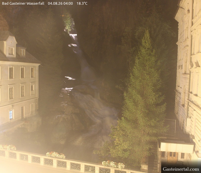 Archiv Foto Webcam Wasserfall in Bad Gastein