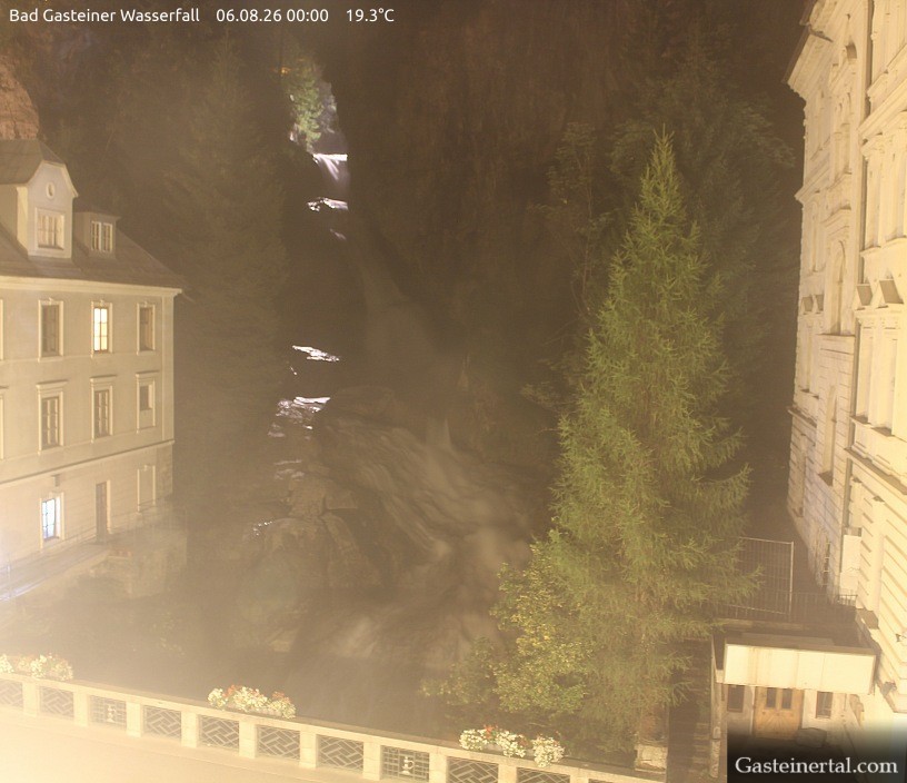 Archiv Foto Webcam Wasserfall in Bad Gastein