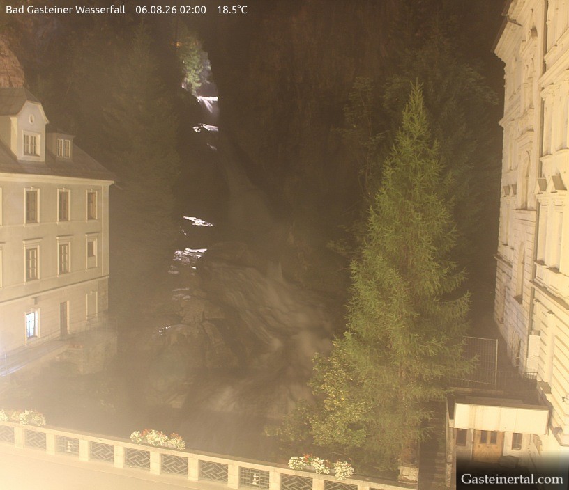 Archiv Foto Webcam Wasserfall in Bad Gastein