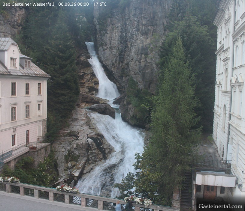 Archiv Foto Webcam Wasserfall in Bad Gastein
