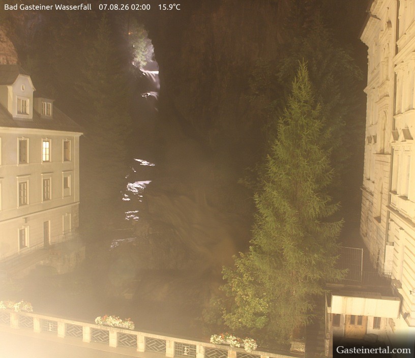 Archiv Foto Webcam Wasserfall in Bad Gastein
