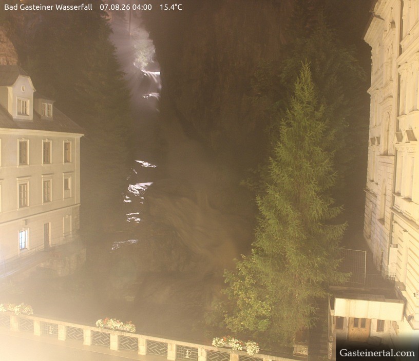 Archiv Foto Webcam Wasserfall in Bad Gastein