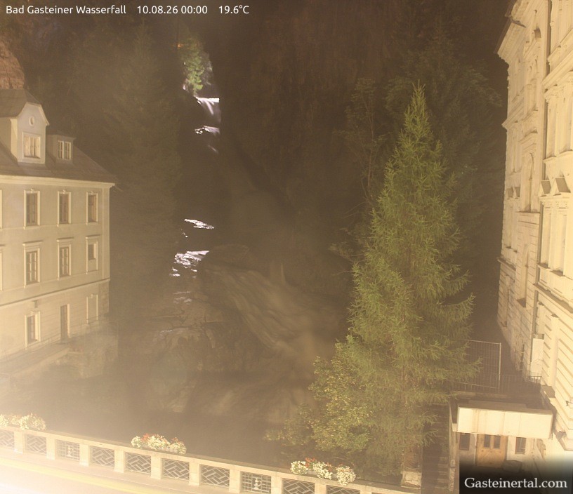 Archiv Foto Webcam Wasserfall in Bad Gastein
