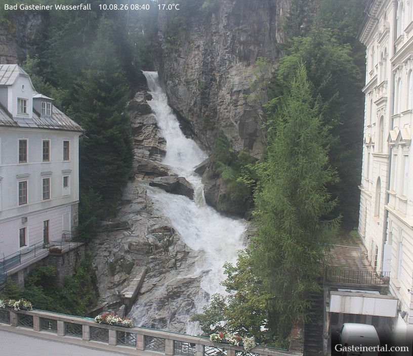 Archiv Foto Webcam Wasserfall in Bad Gastein