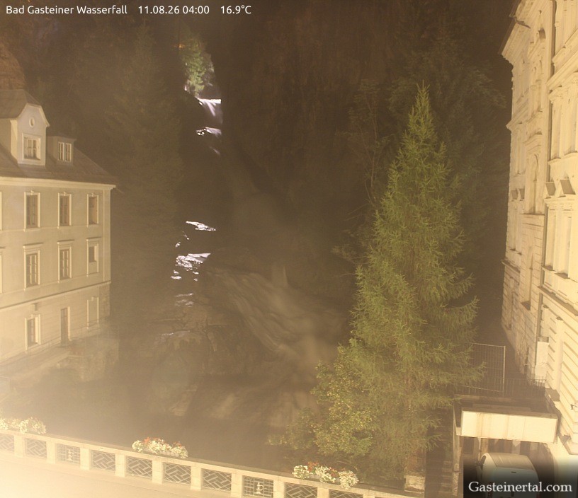 Archiv Foto Webcam Wasserfall in Bad Gastein