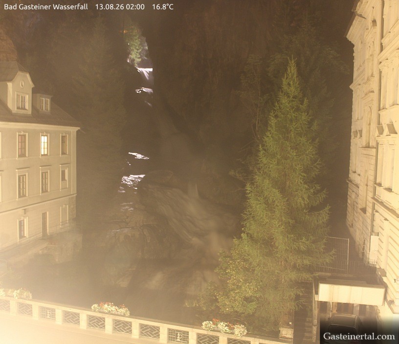 Archiv Foto Webcam Wasserfall in Bad Gastein