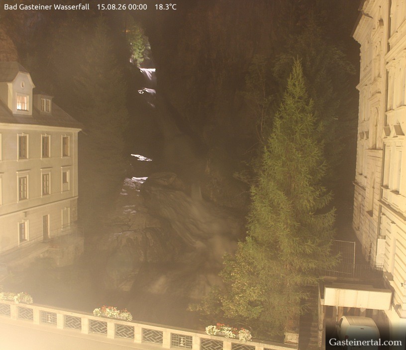 Archiv Foto Webcam Wasserfall in Bad Gastein