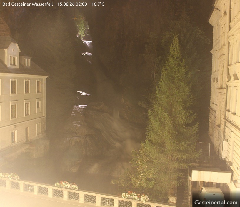 Archiv Foto Webcam Wasserfall in Bad Gastein