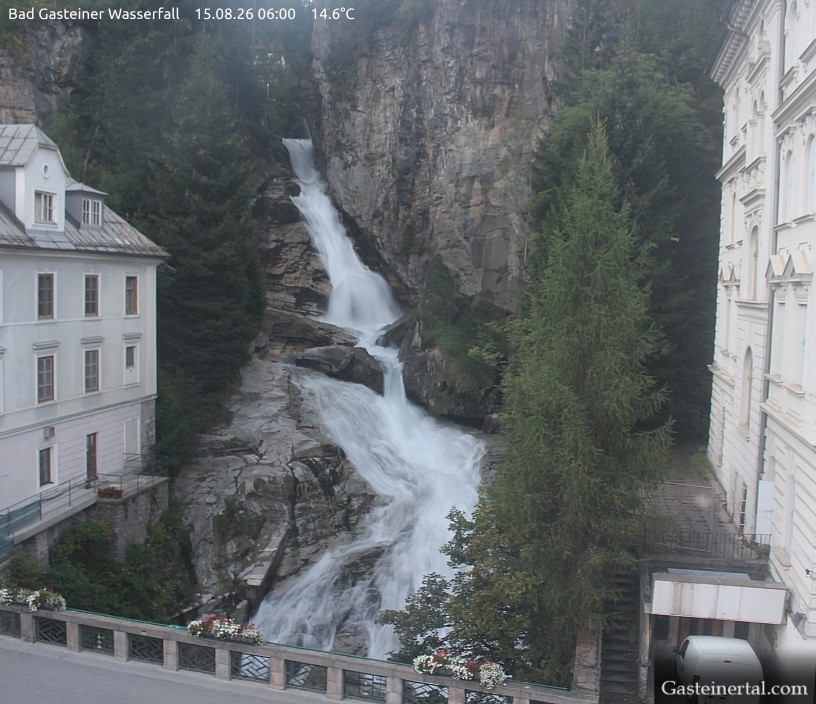 Archiv Foto Webcam Wasserfall in Bad Gastein