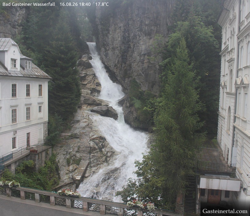 Archiv Foto Webcam Wasserfall in Bad Gastein