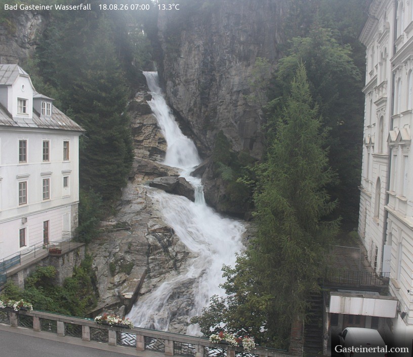 Archiv Foto Webcam Wasserfall in Bad Gastein