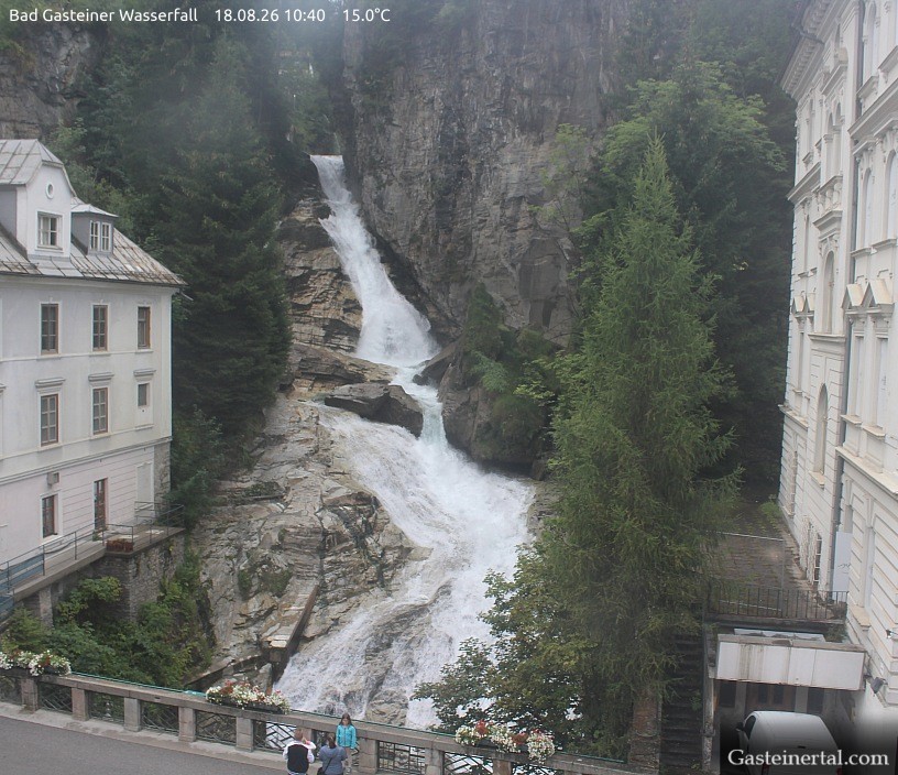 Archiv Foto Webcam Wasserfall in Bad Gastein