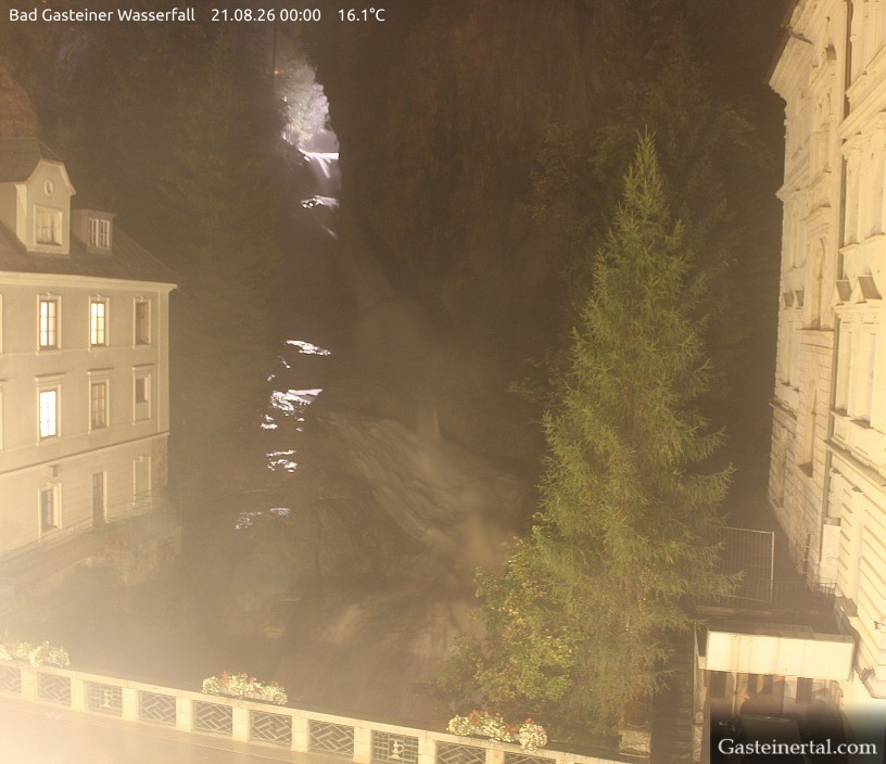 Archiv Foto Webcam Wasserfall in Bad Gastein