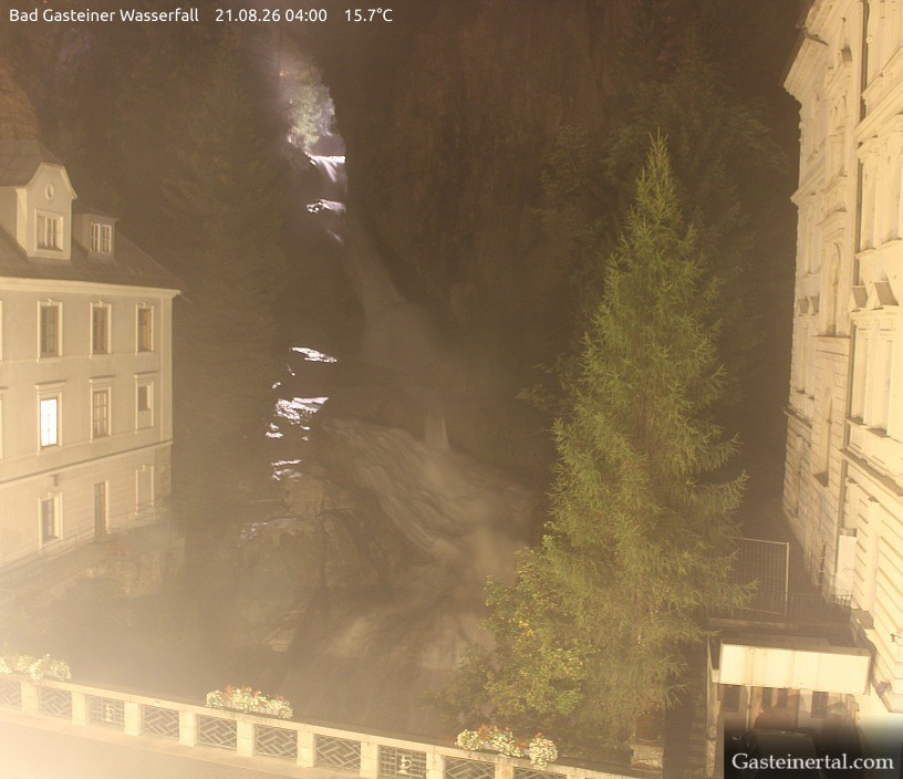 Archiv Foto Webcam Wasserfall in Bad Gastein