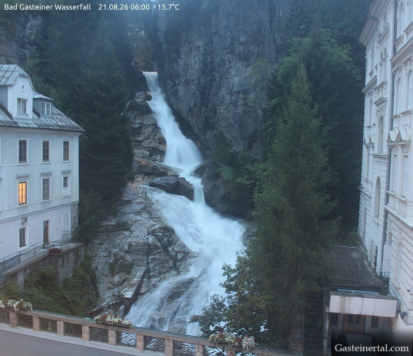 Archiv Foto Webcam Wasserfall in Bad Gastein