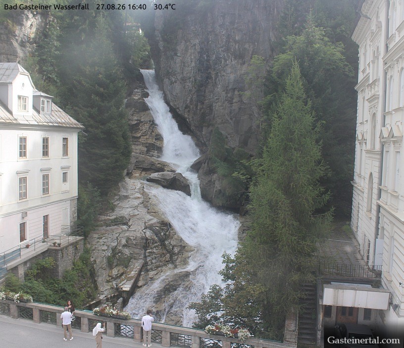 Archiv Foto Webcam Wasserfall in Bad Gastein