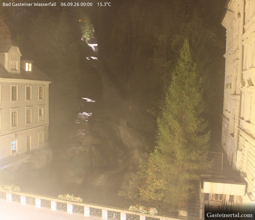 Archiv Foto Webcam Wasserfall in Bad Gastein