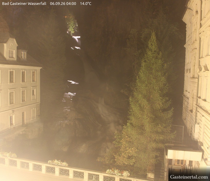 Archiv Foto Webcam Wasserfall in Bad Gastein