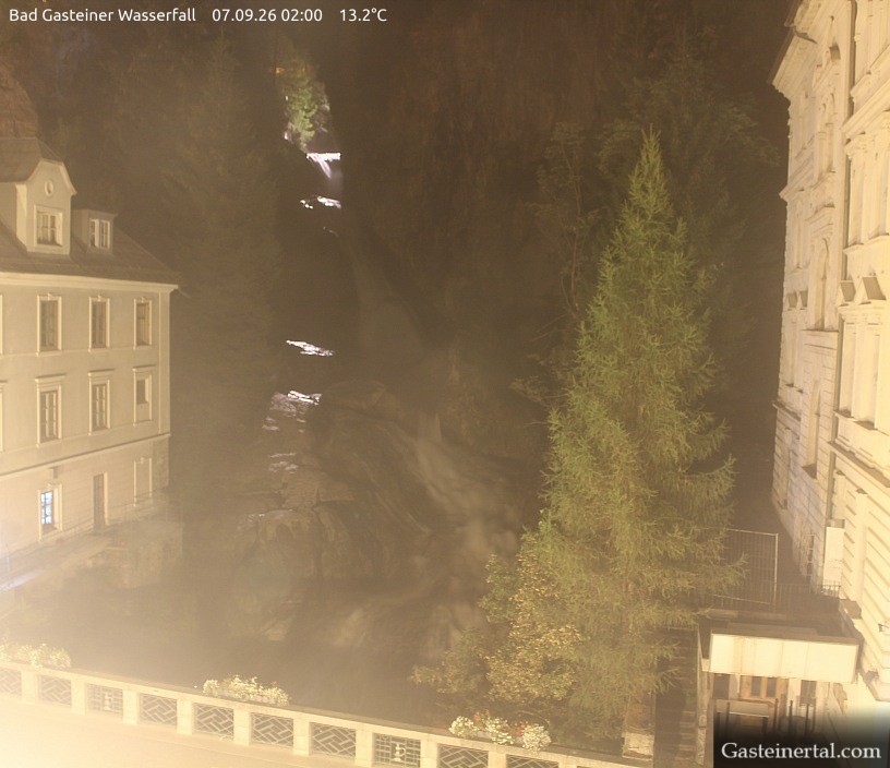 Archiv Foto Webcam Wasserfall in Bad Gastein