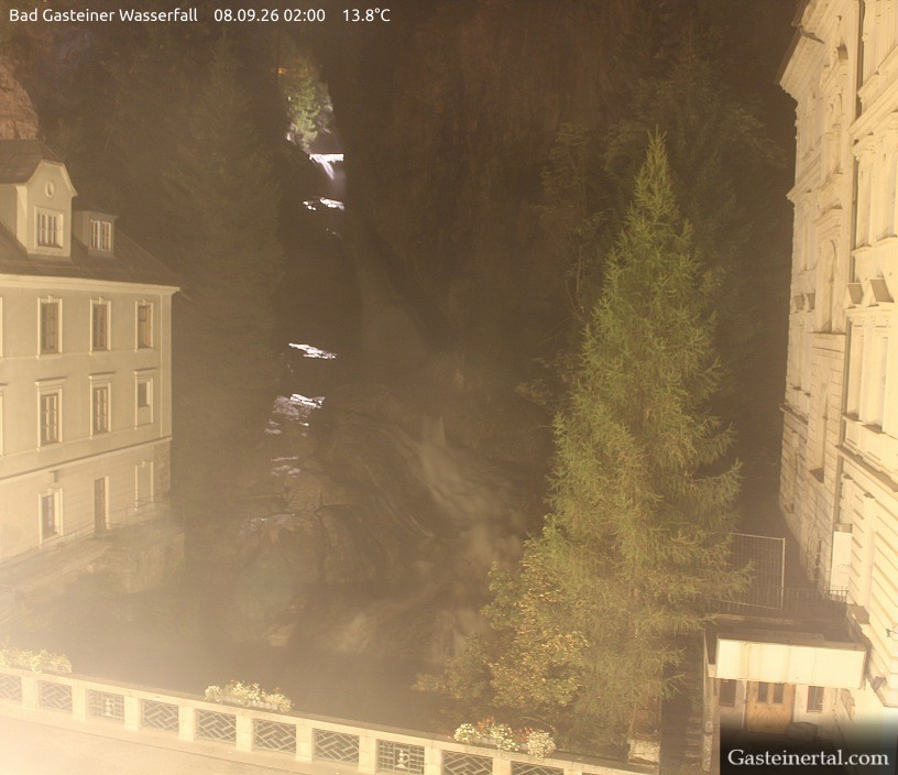 Archiv Foto Webcam Wasserfall in Bad Gastein