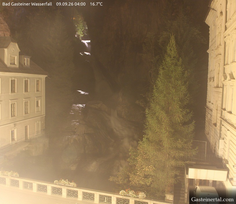 Archiv Foto Webcam Wasserfall in Bad Gastein
