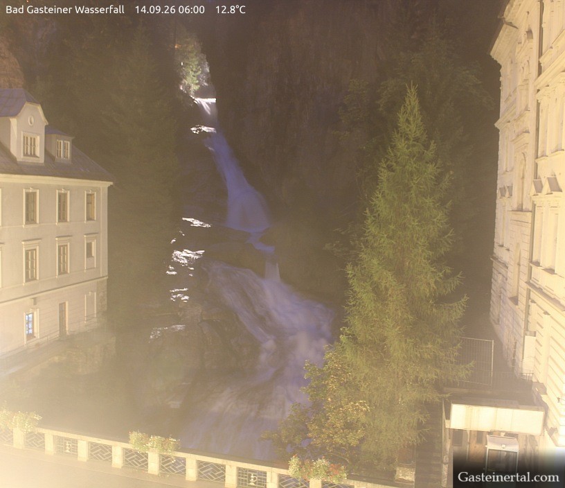 Archiv Foto Webcam Wasserfall in Bad Gastein