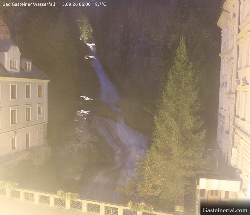 Archiv Foto Webcam Wasserfall in Bad Gastein